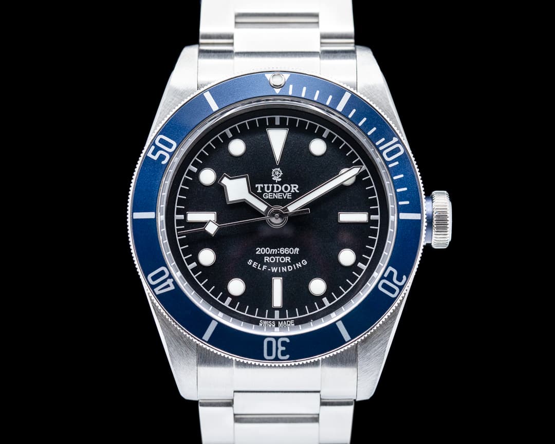 Tudor Tudor Heritage Black Bay SS / SS Blue Bezel ROSE LOGO