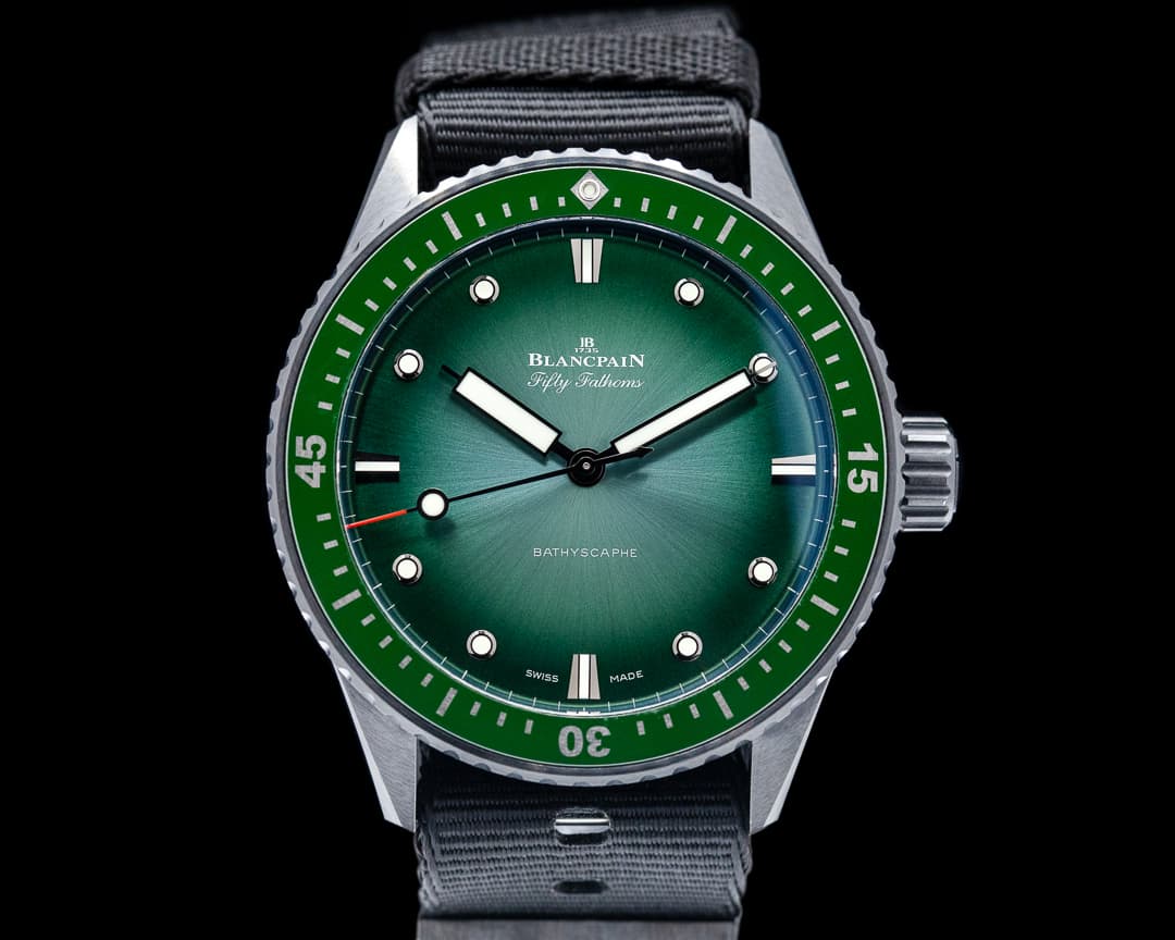 Blancpain Fifty Fathoms Bathyscaphe Mokarran Tropical Green Dial Limited 2020