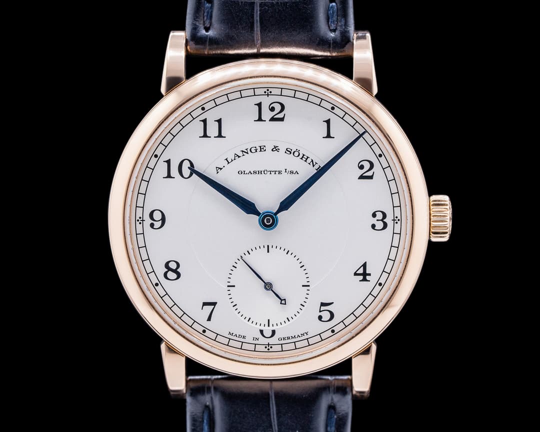 A. Lange and Sohne 1815 235.032 18K Rose Gold Silver Dial