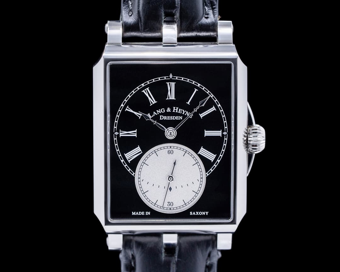 Lang & Heyne Georg SS Black Dial Manual Wind 2022