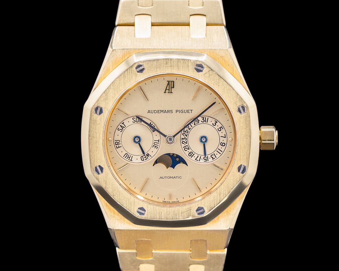 Audemars Piguet Royal Oak 25594 Day Date Moon 18K Yellow Gold