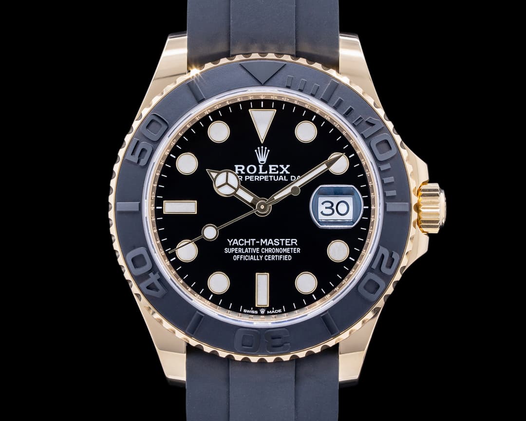 Rolex Yacht Master 18K Yellow Gold / Rubber 42MM 2022