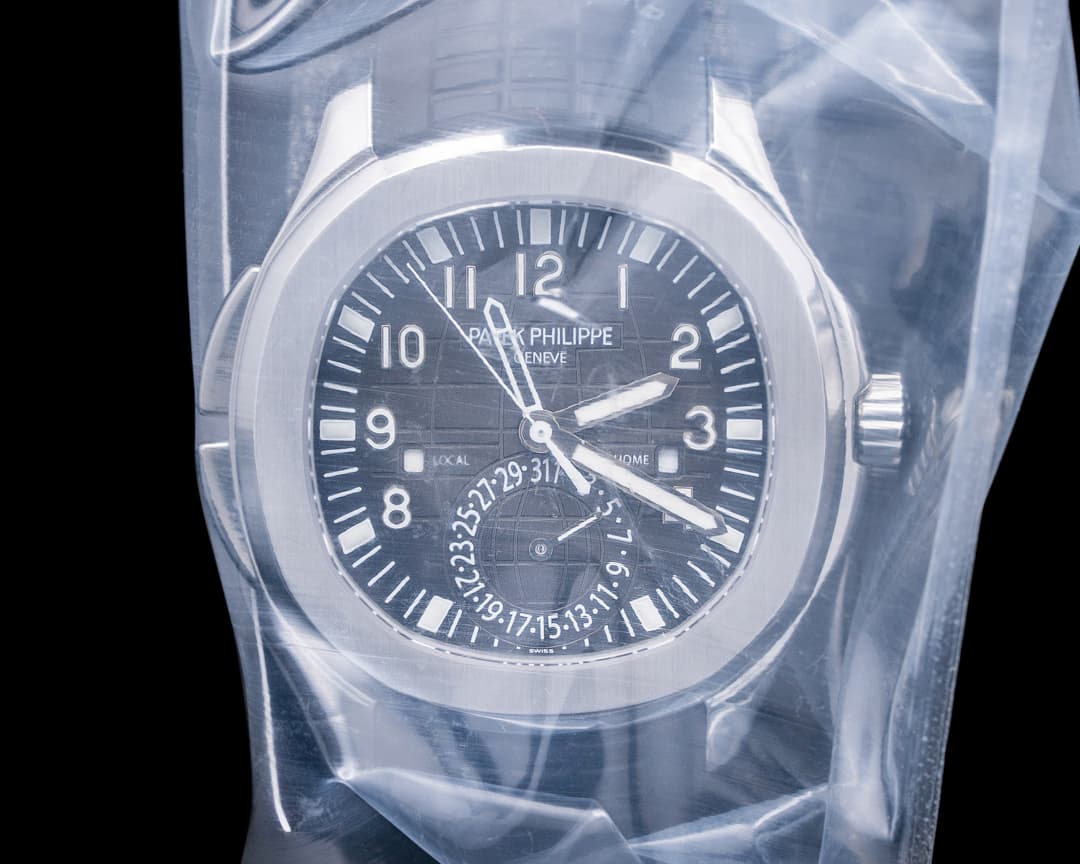 Patek Philippe Aquanaut 5164A Travel Time SS / Rubber PATEK SERVICED