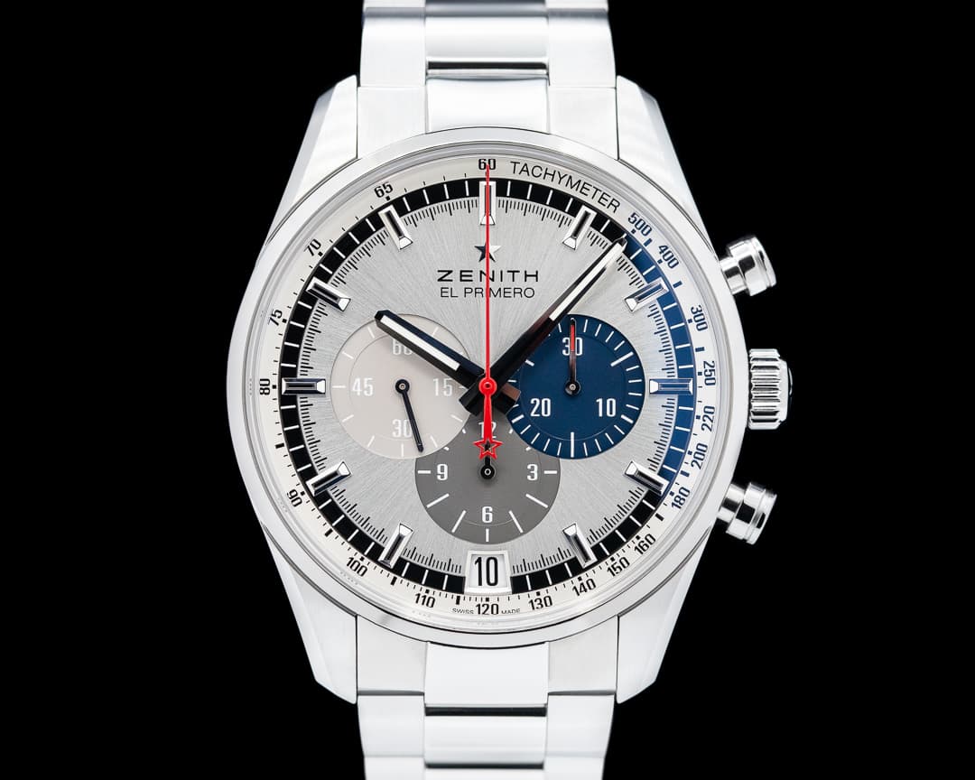 Zenith El Primero Chronograph Tri Color SS 36,000VpH