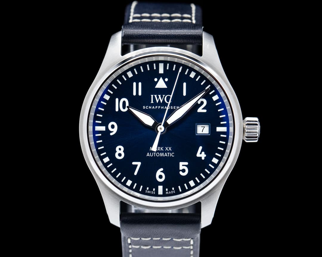 IWC Mark XX Blue Dial