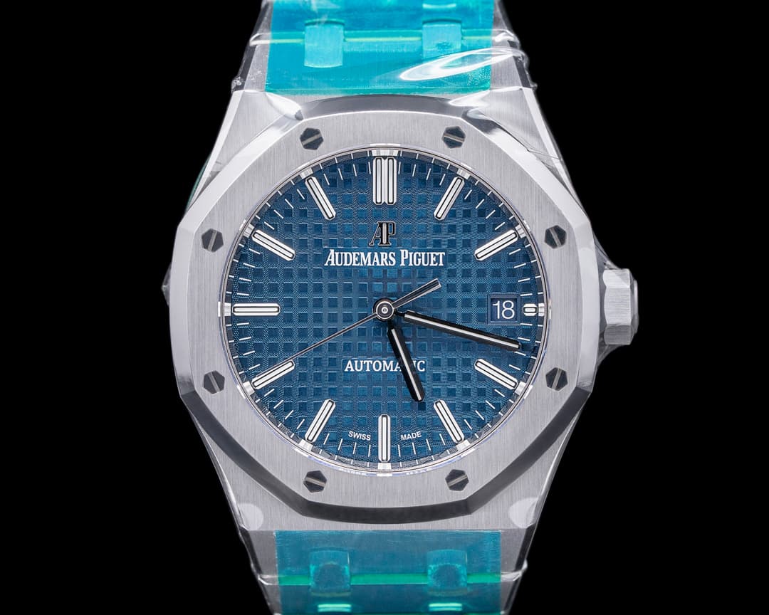 Audemars Piguet Royal Oak 15450ST Blue Dial SS Midsize AP SERVICED