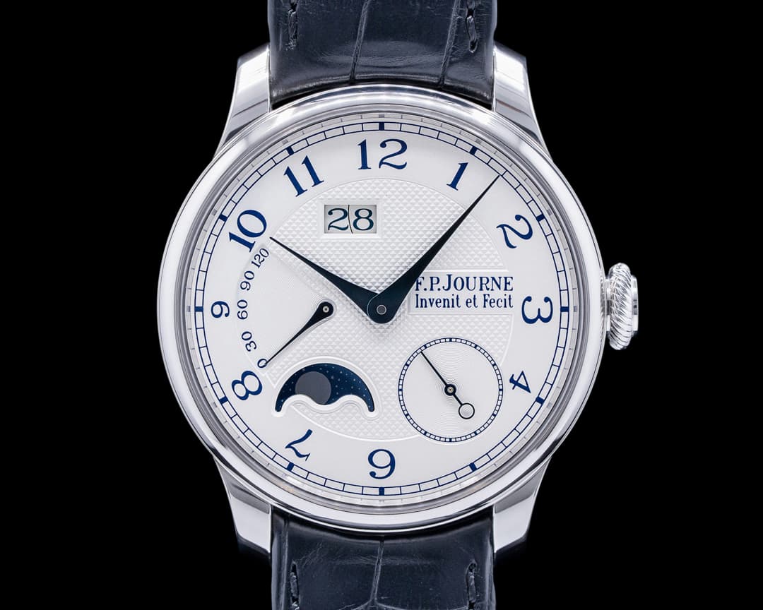 F. P. Journe Octa Lune Automatic Platinum / Silver Dial 40MM