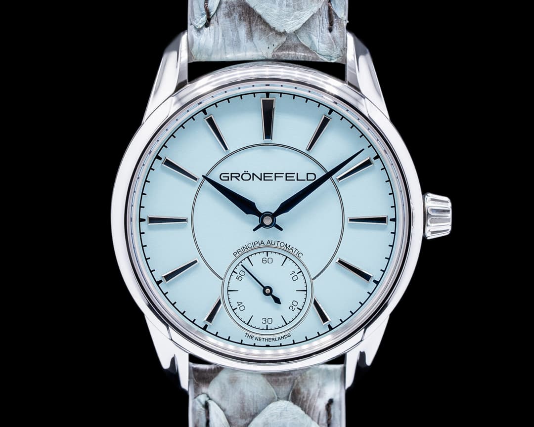 Gronefeld 1941 Principia Automatic Steel Turquoise Dial 2021