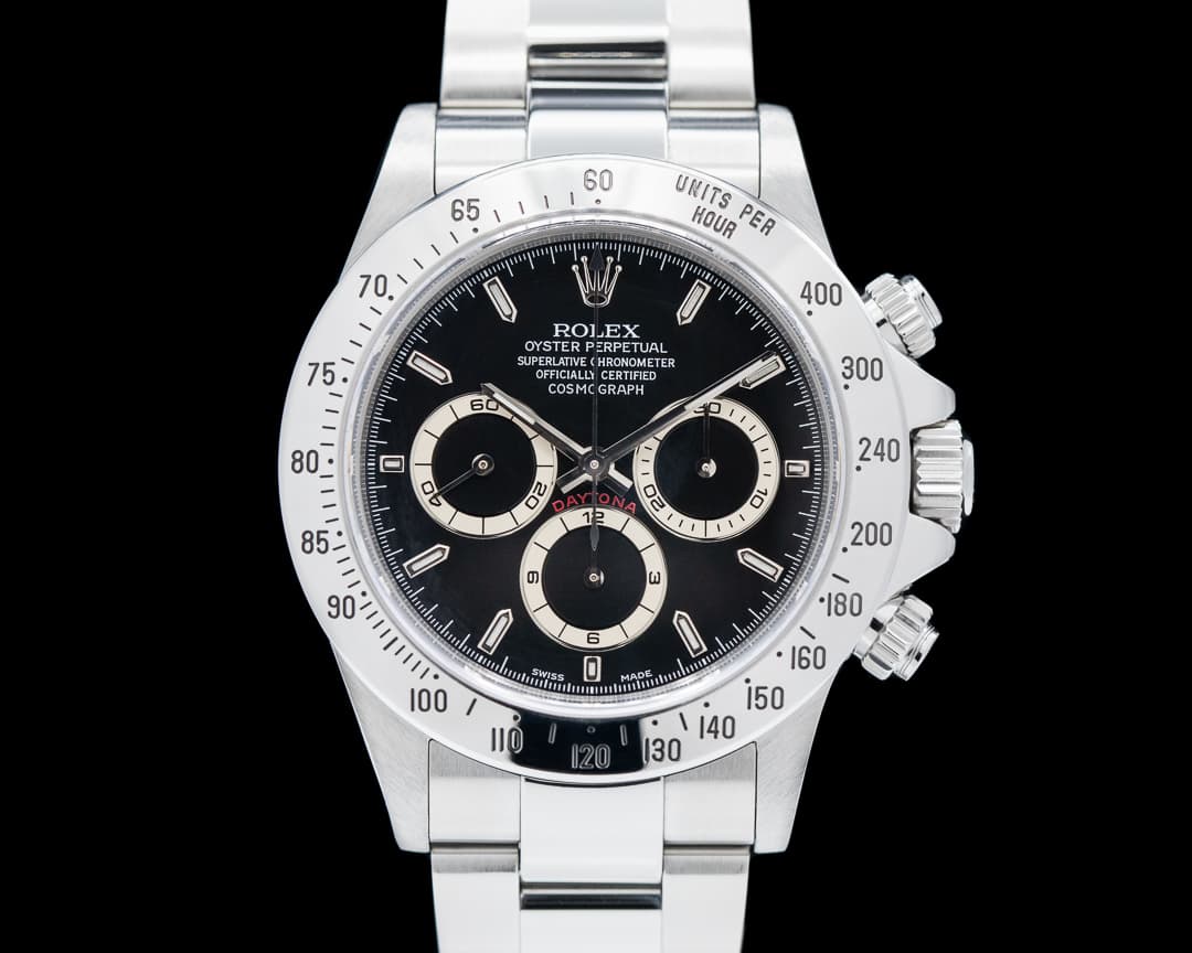 Rolex Daytona 16520 A Series Black Dial Zenith