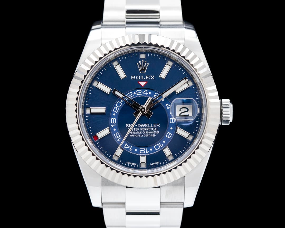 Rolex Sky Dweller 326934 Steel Blue SS / Bracelet 2018