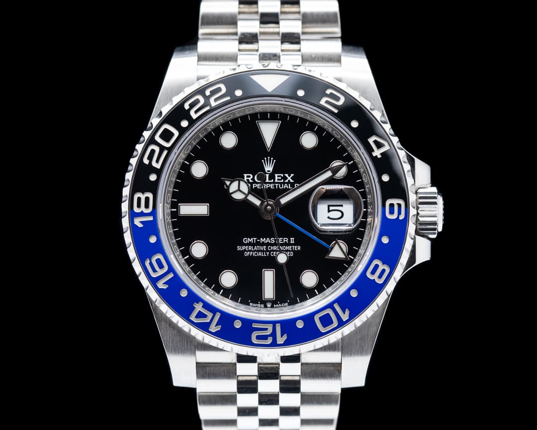 Rolex GMT Master II 126710BLNR Ceramic "Batman" SS / Jubilee