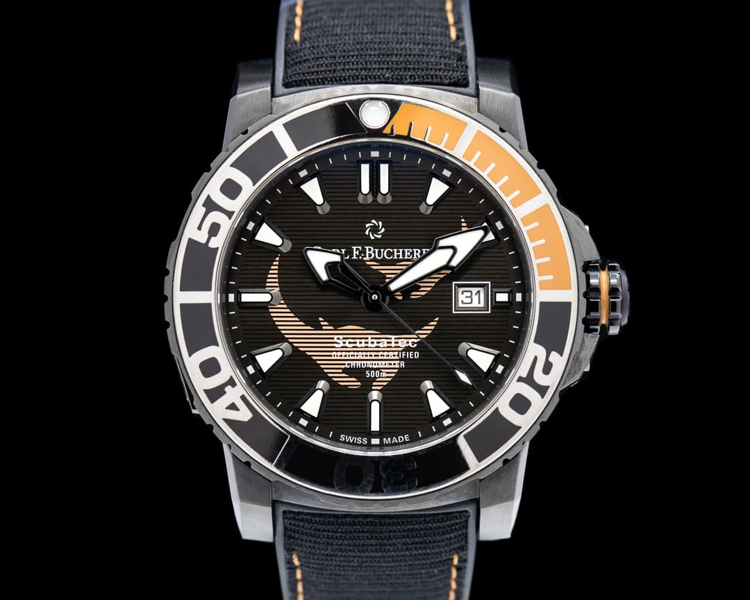 Carl. F Bucherer Patravi Scuba Tech Black Manta Limited Edition