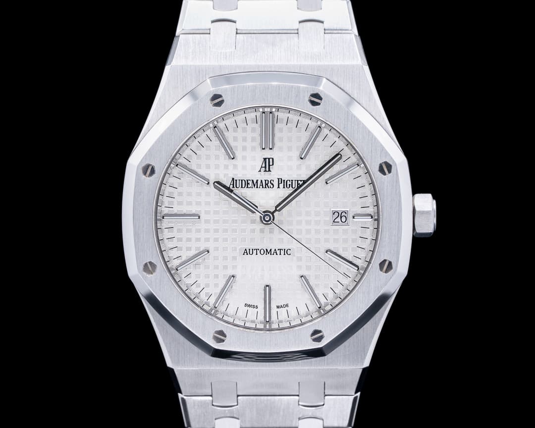 Audemars Piguet Royal Oak 15400 Silver Dial SS FULL SET