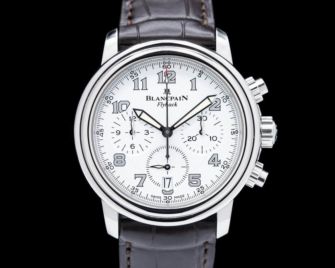 Blancpain Flyback Chronograph Silver Dial SS LIMITED EDITION