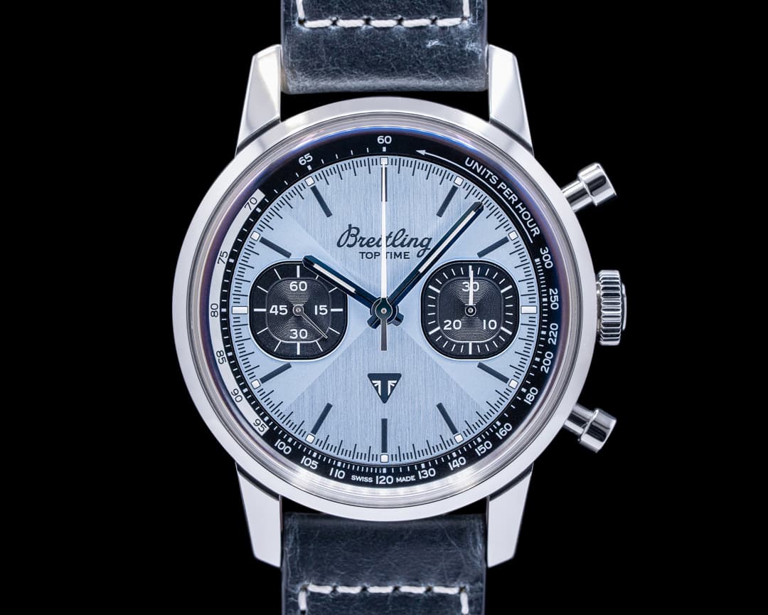 Breitling Top Time B01 Triumph Blue Dial