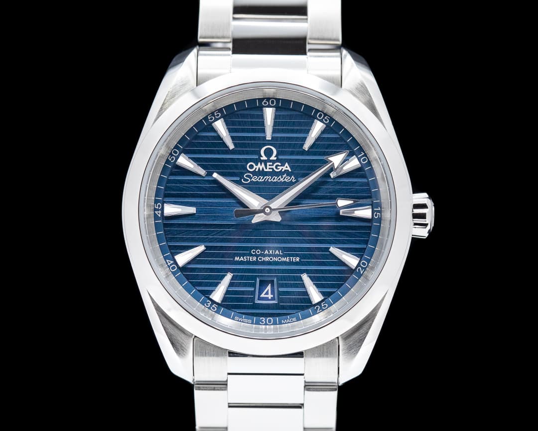 Omega Seamaster Aqua Terra Co-Axial Master Blue Dial SS
