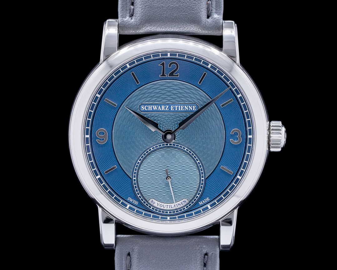 Schwarz Etienne Roma Synergy by Kari Voutilainen SS / Blue Dial LIMITED