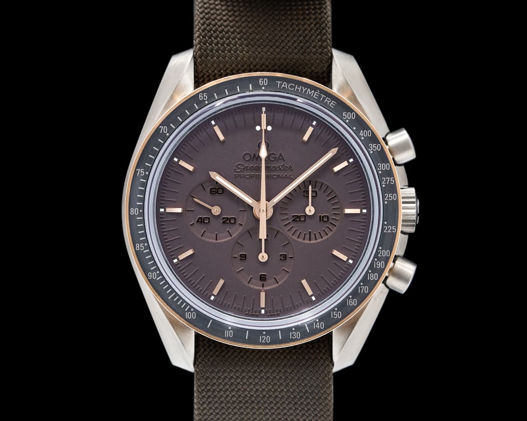 Omega Apollo 11 Speedmaster Moonwatch Titanium / 18K Rose Gold