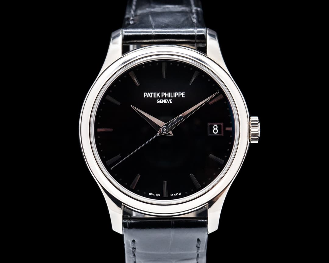 Patek Philippe Calatrava 5227G Automatic 18K White Gold Black Dial