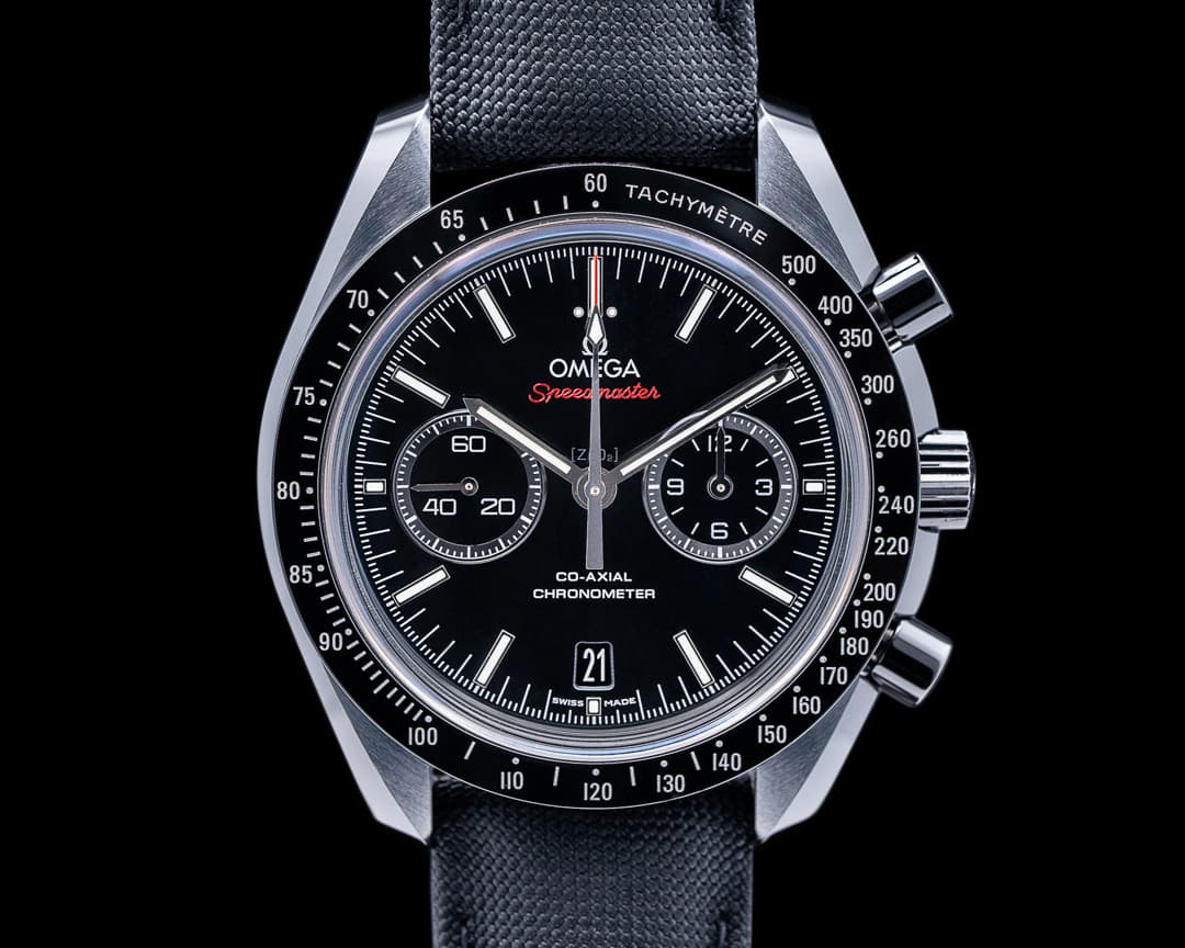 Omega Dark Side of the Moon Ceramic Black Dial / Ceramic Deploy