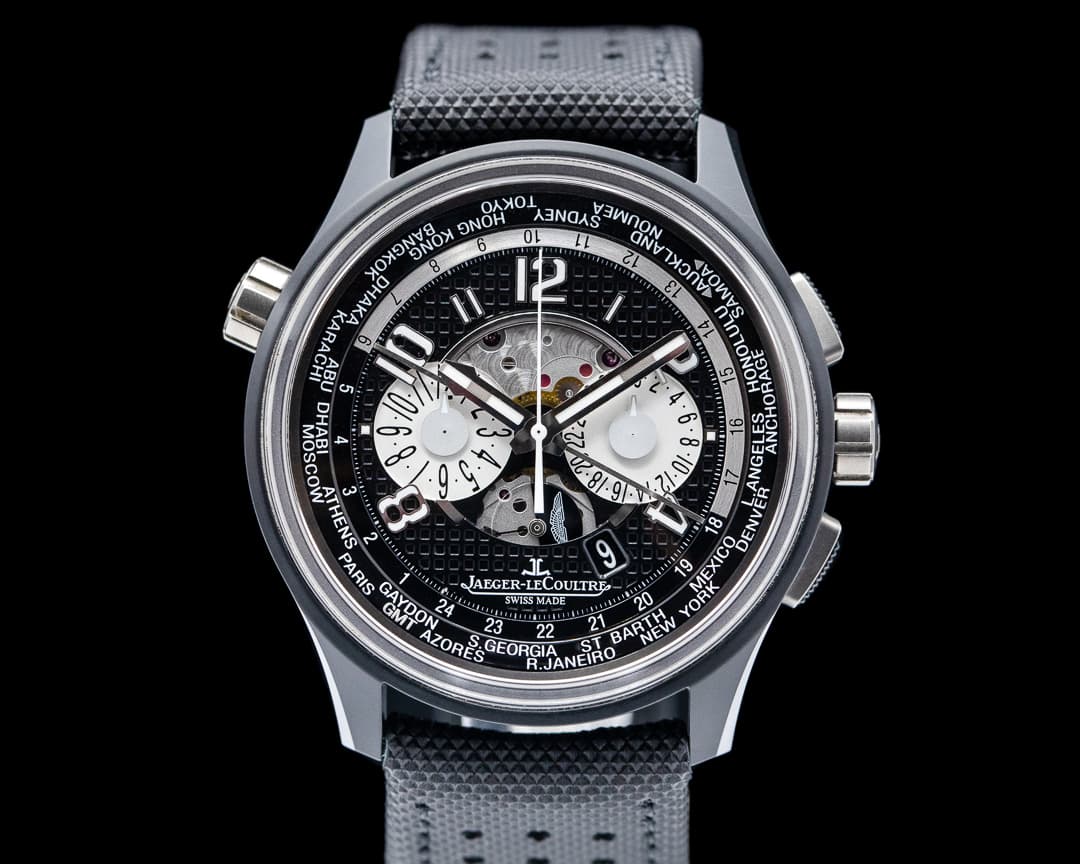 Jaeger-LeCoultre AMVOX5 World Chonograph Aston Martin Ceramic / Titanium
