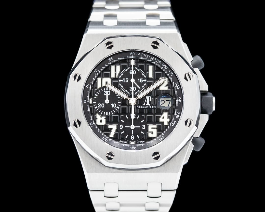 Audemars Piguet Royal Oak Offshore Chrono Black Dial SS/SS