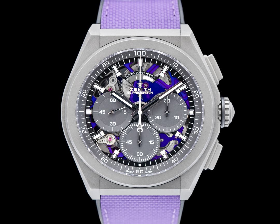 Zenith Defy 21 Ultraviolet El Primero Titanium