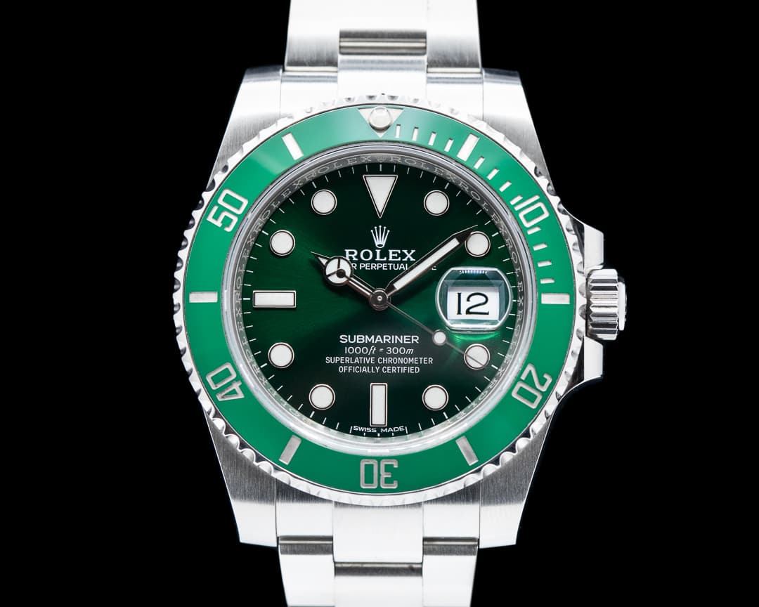 Rolex Submariner "Hulk" Green Ceramic Bezel Green Dial SS