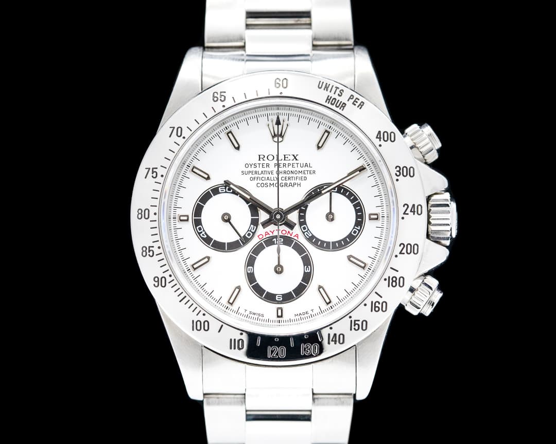 Rolex Daytona 16520 Zenith Movement White Dial SS