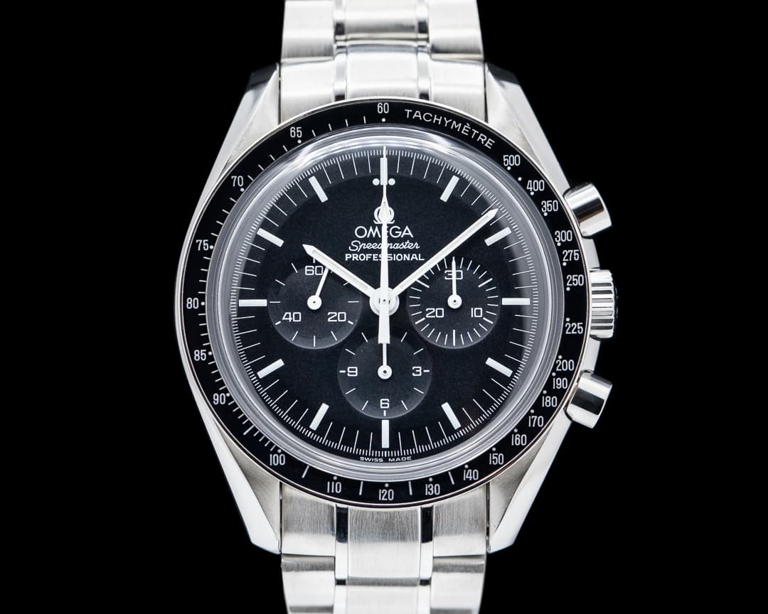 Omega Speedmaster Professional Black Dial SS