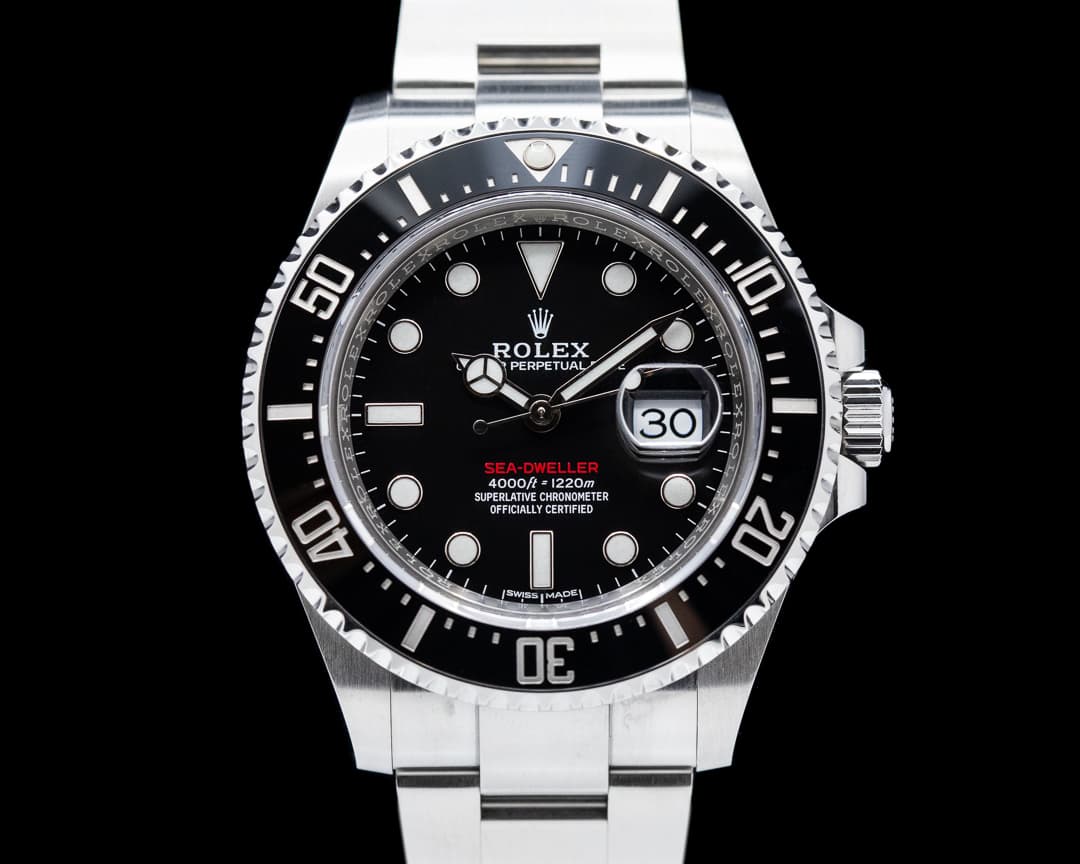 Rolex Sea Dweller RED 43MM 50th Anniversary SS Mark 1 Dial