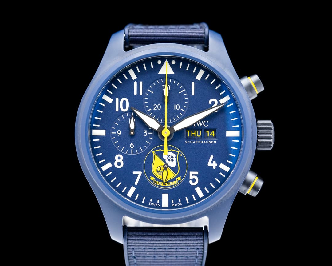 IWC Pilots Watch Chronograph Blue Angels LIMITED
