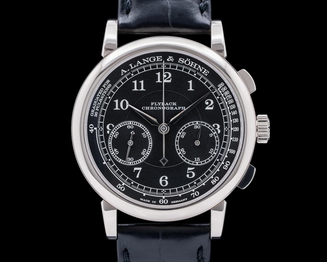 A. Lange and Sohne 1815 414.028 Chronograph 18K White Gold