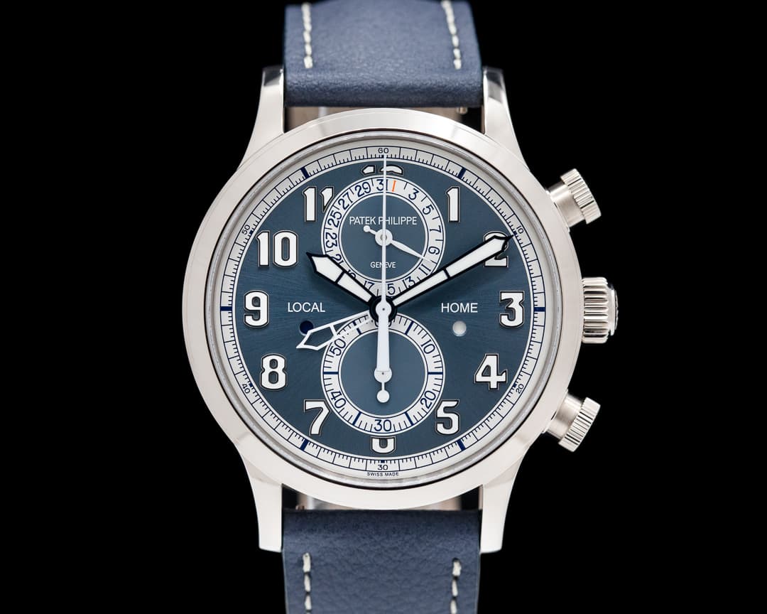 Patek Philippe Calatrava 5924G Pilot Travel Time Chronograph 18k 2023 UNWORN