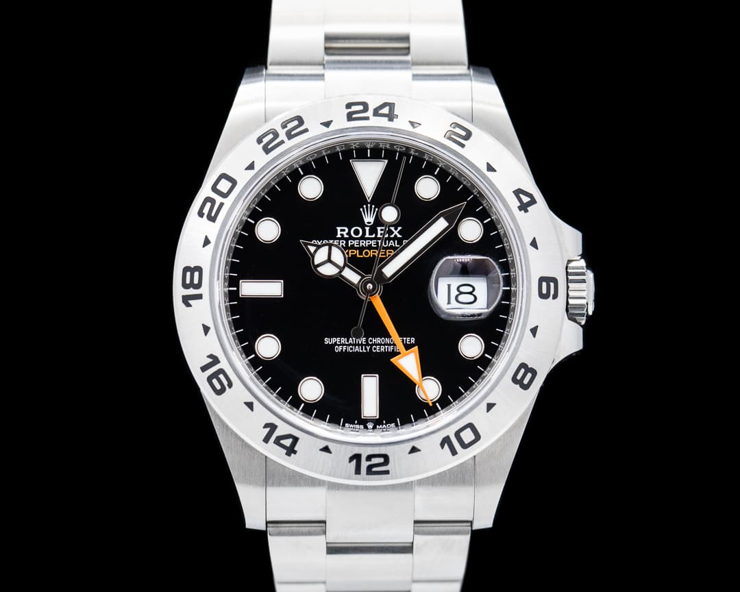 Rolex Explorer II 226570 Black Dial SS