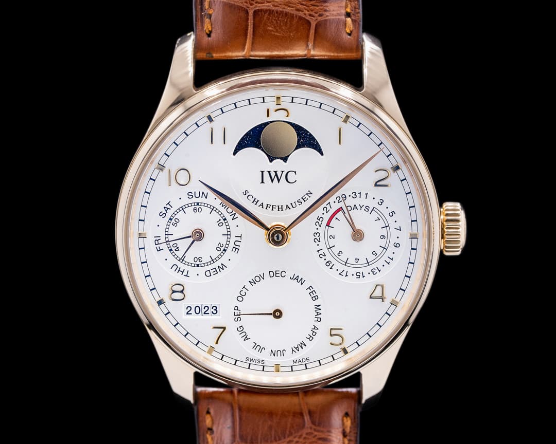 IWC Portuguese Perpetual Calendar II 18K Rose Gold