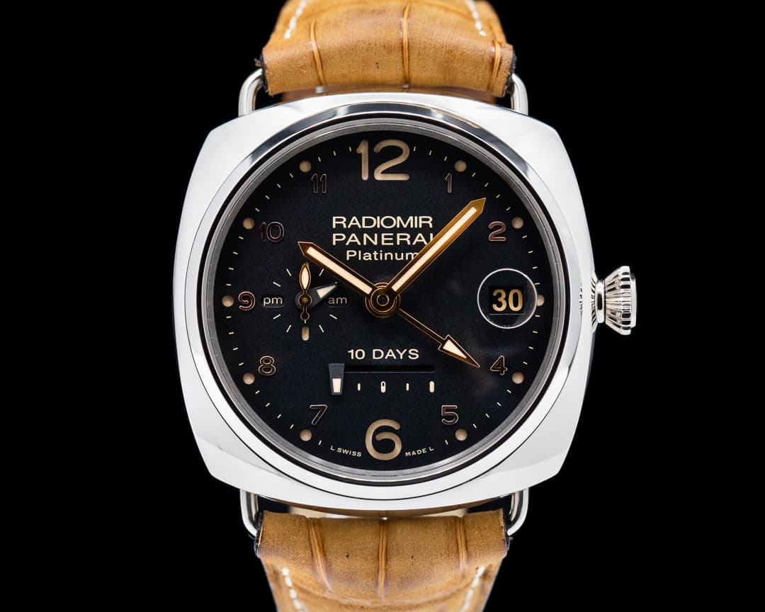 Panerai Radiomir 10 Days GMT Automatic Platino 45MM LIMITED