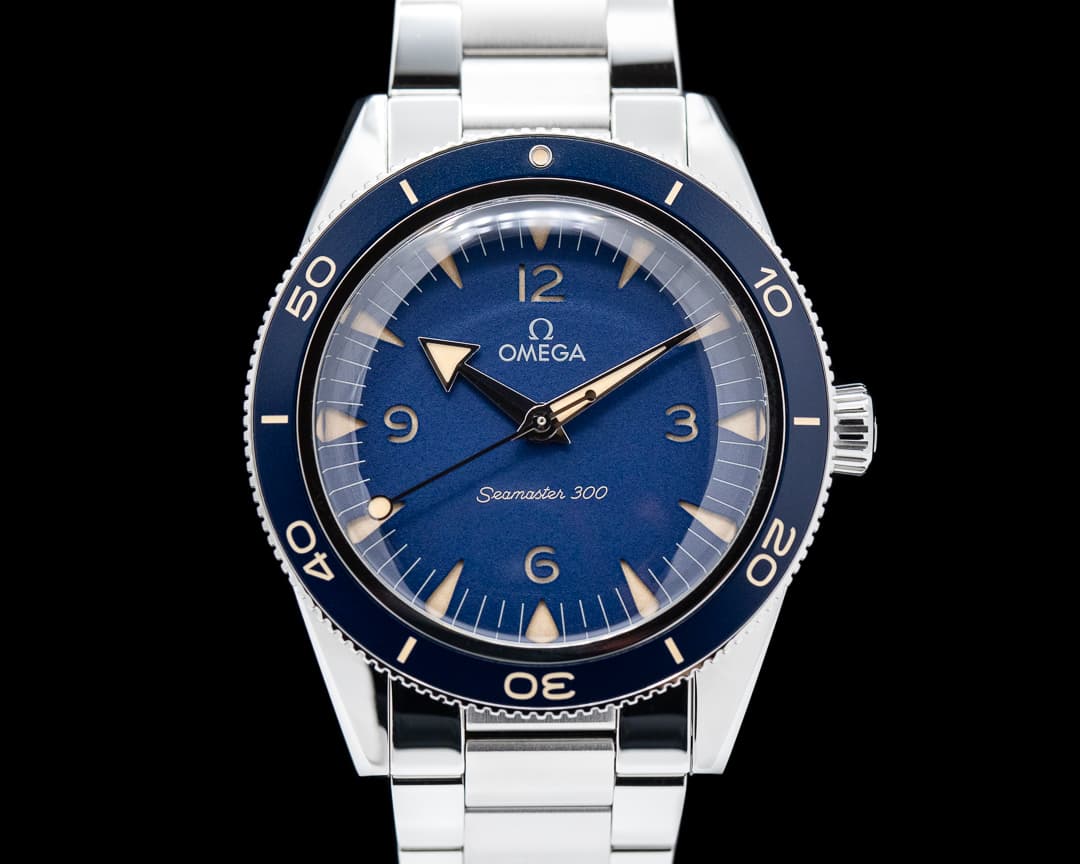 Omega Omega SeaMaster 300M Blue Dial Blue Bezel Co-Axial 41MM