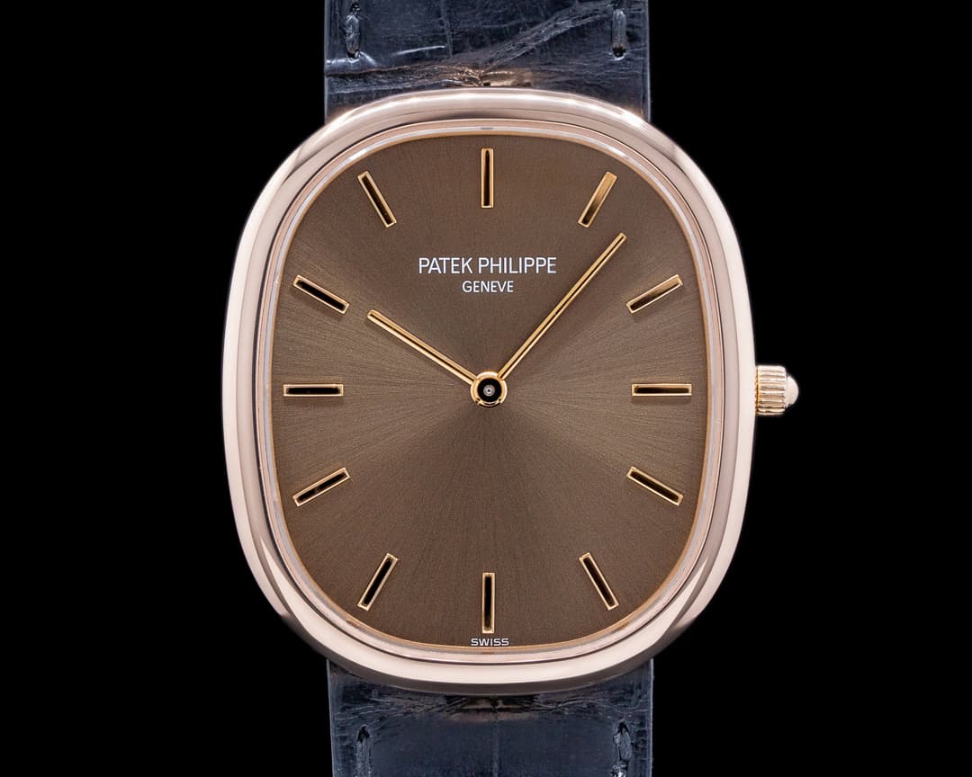 Patek Philippe Golden Ellipse 18K Rose Gold Automatic