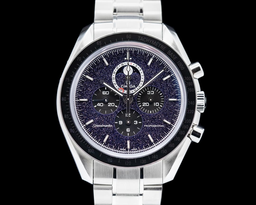 Omega Speedmaster Professional Moon Aventurine Dial