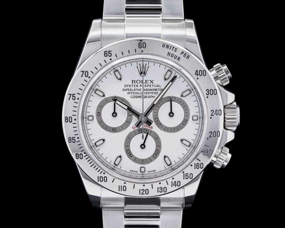 Rolex Daytona 116520 White Dial SS