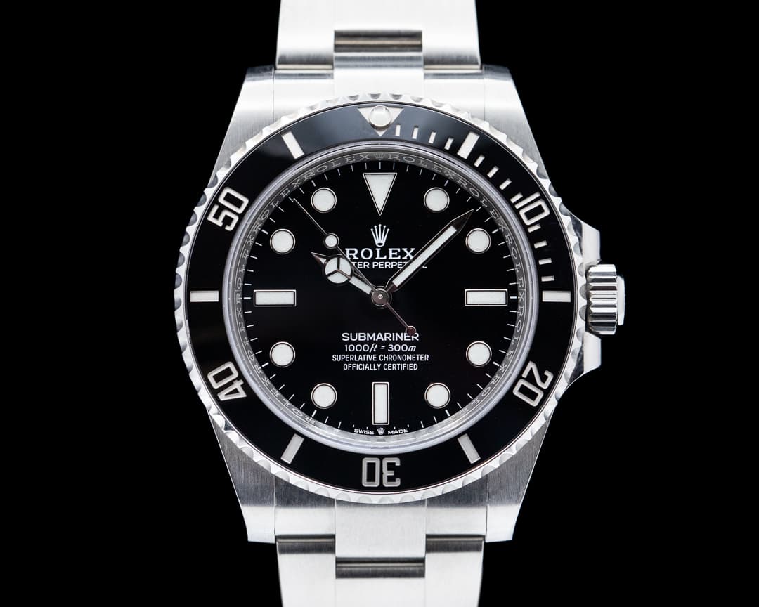 Rolex Submariner 124060 No Date Ceramic Bezel 41MM