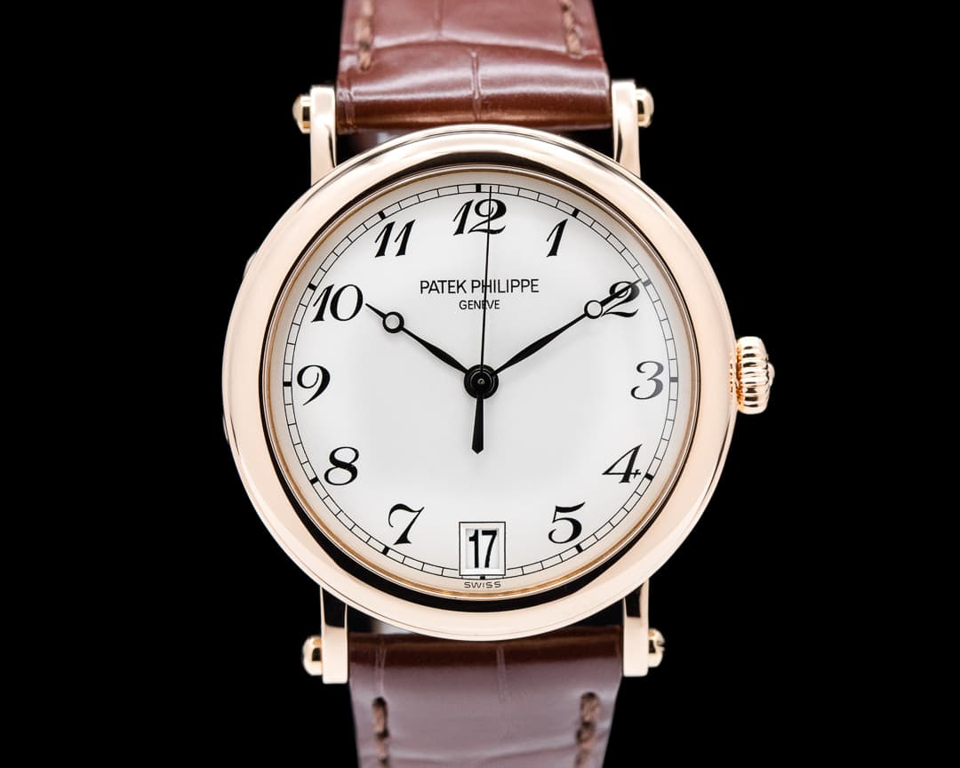 Patek Philippe Calatrava 5053 Officers Case 18K Rose Gold