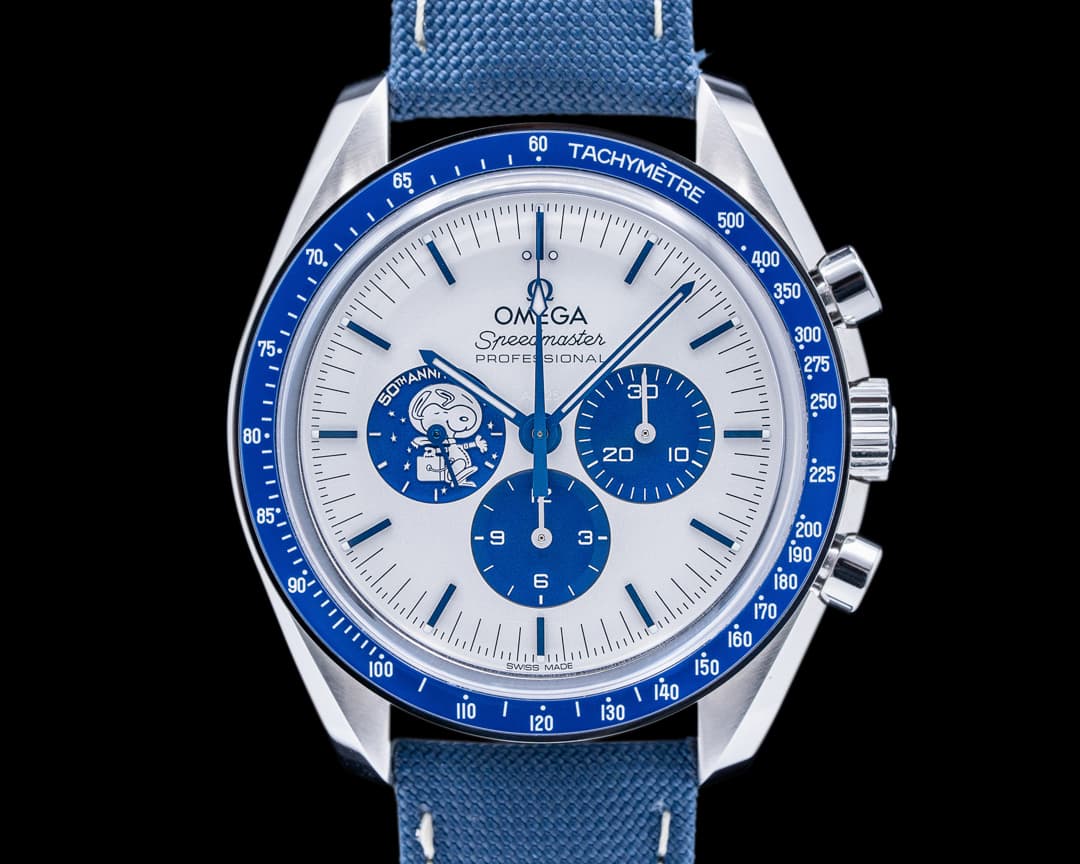 Omega Speedmaster Silver Snoopy Award 50th Anniversary 2023