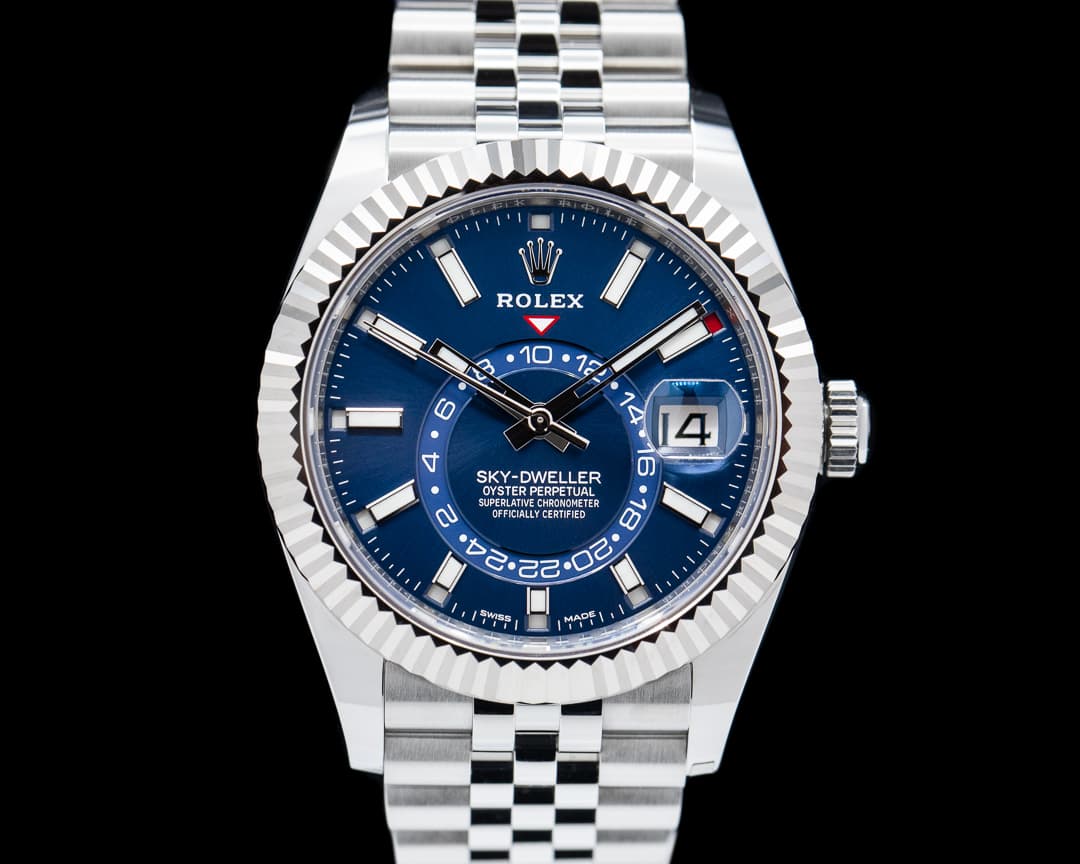 Rolex Sky Dweller 326934 Steel Blue SS / Jubilee UNWORN