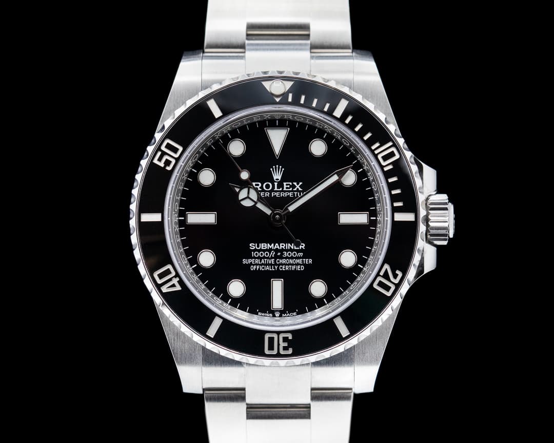 Rolex Submariner 124060 No Date Ceramic Bezel 41MM