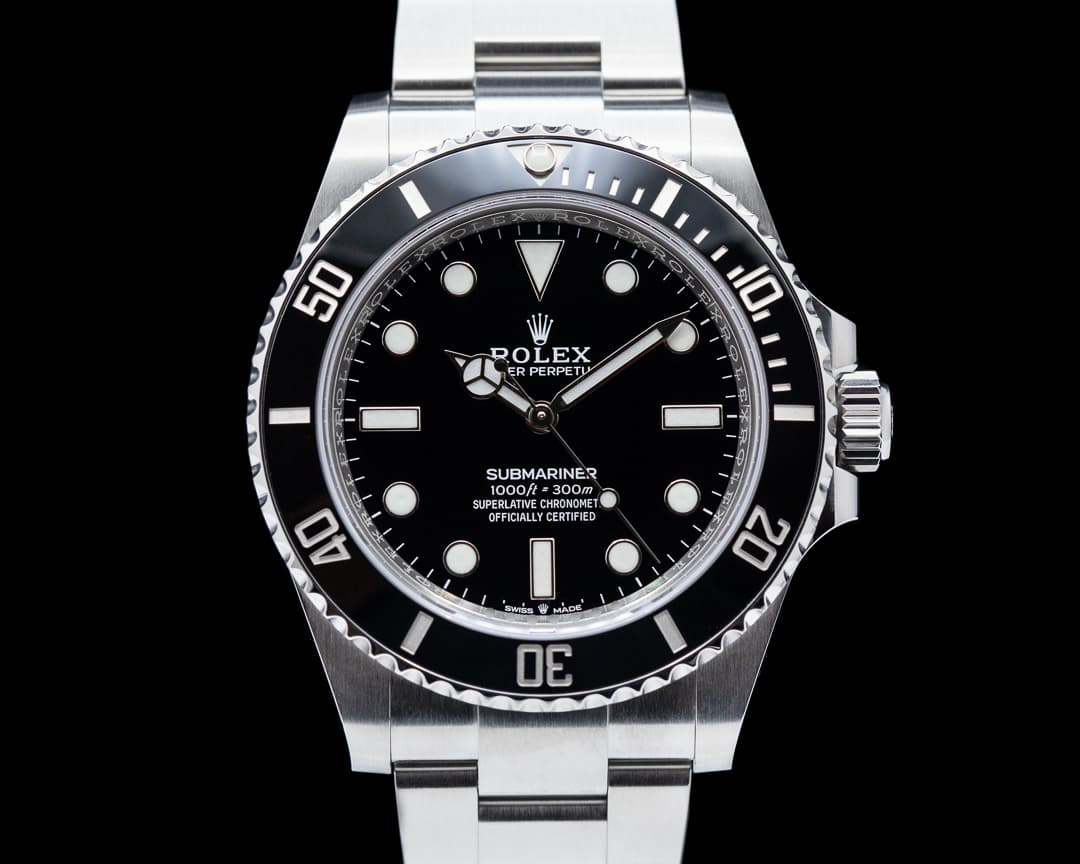 Rolex Submariner 124060 No Date Ceramic Bezel 41MM