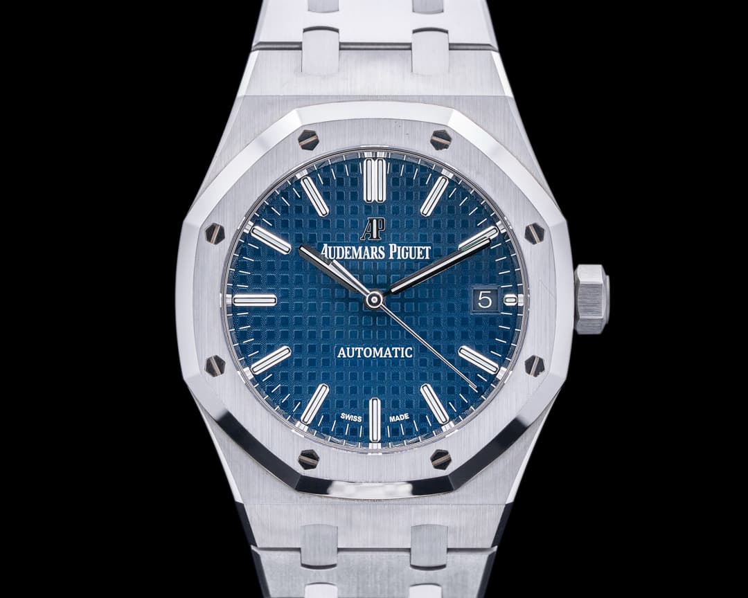 Audemars Piguet Royal Oak 15450ST Blue Dial SS