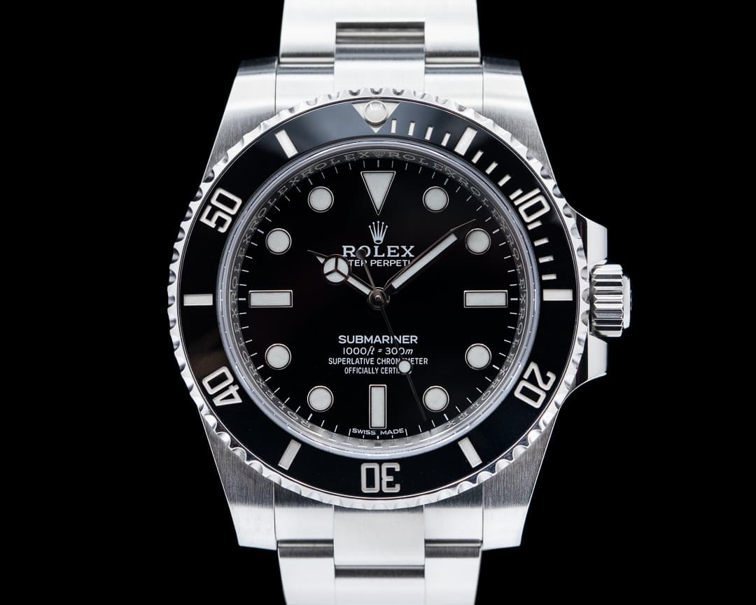 Rolex Submariner No Date Ceramic Bezel SS 2018
