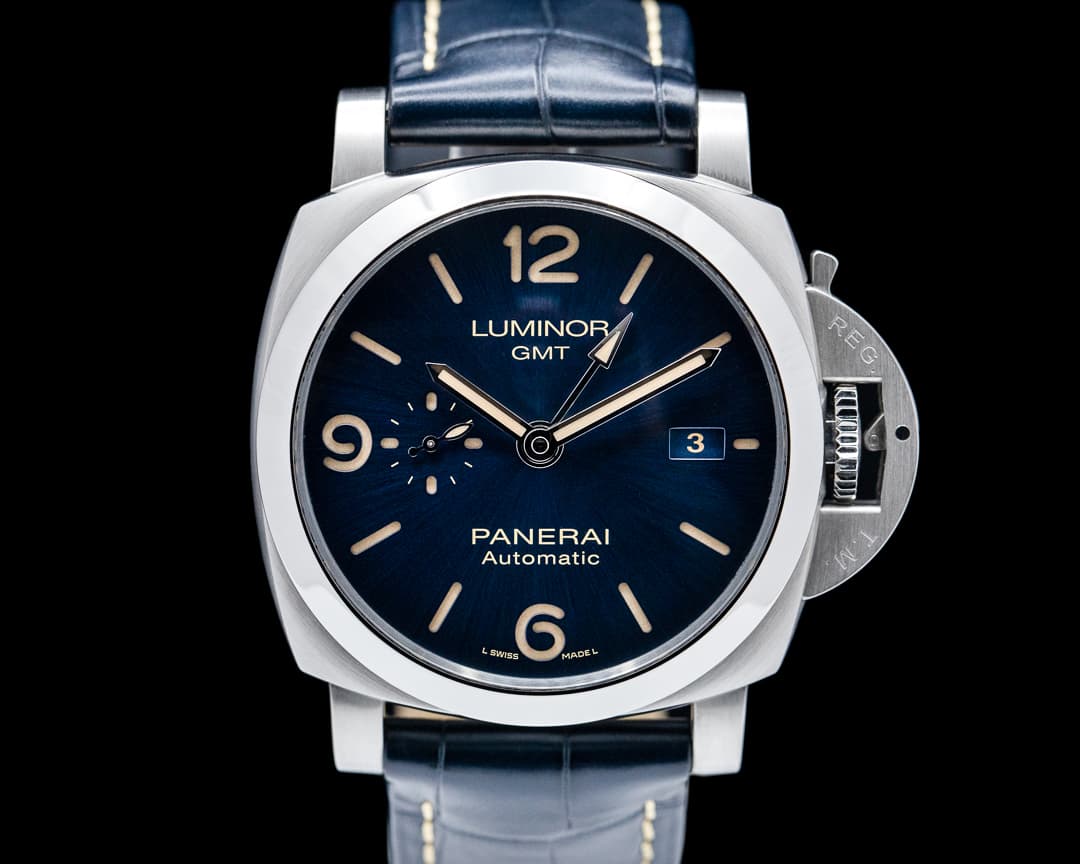 Panerai Luminor GMT SS / Blue Dial 44MM